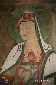 여수 흥국사 대웅전 관음보살 벽화
