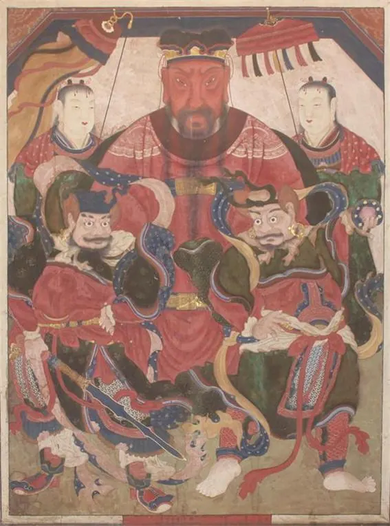 흥천사 극락보전 도량신도