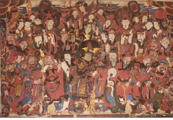 흥천사 극락보전 신중도